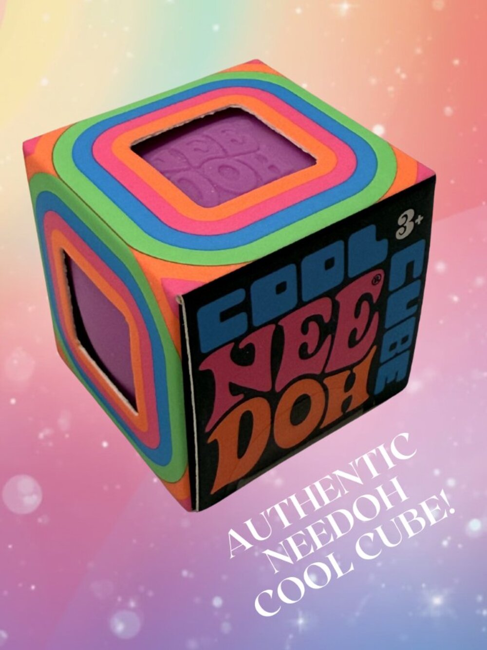 💜 NeeDoh | Purple Cool Cube